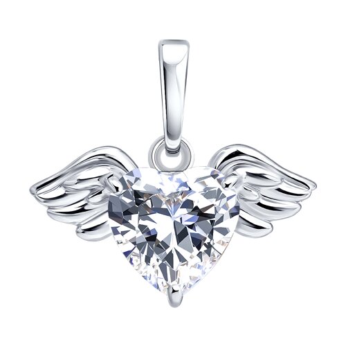 Подвеска Diamant - Серебро 925, Фианит (арт. 94130024531-DIAMANT)