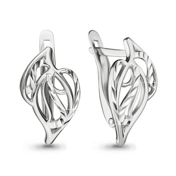 Серьги Аквамарин - Серебро 925 (арт. 31070.5)