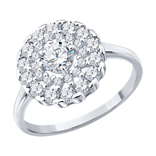 Кольцо Diamant - Серебро 925, Фианит (арт. 94-110-02407-1)