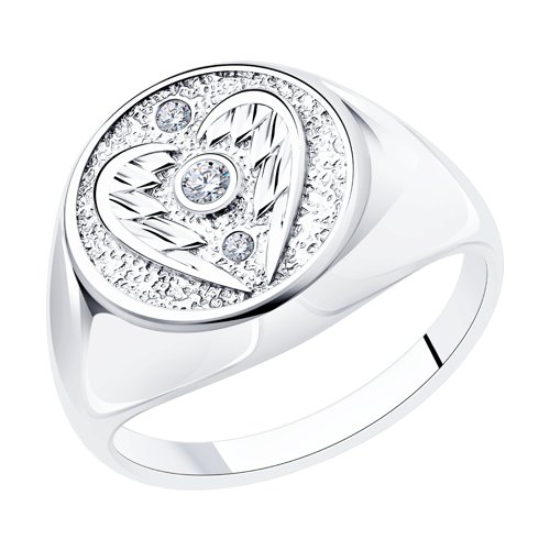 Кольцо SOKOLOV - Серебро 925, Фианит (арт. 94013314)