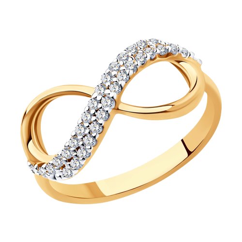 Кольцо SOKOLOV - Серебро 925, Фианит (арт. 93010391)