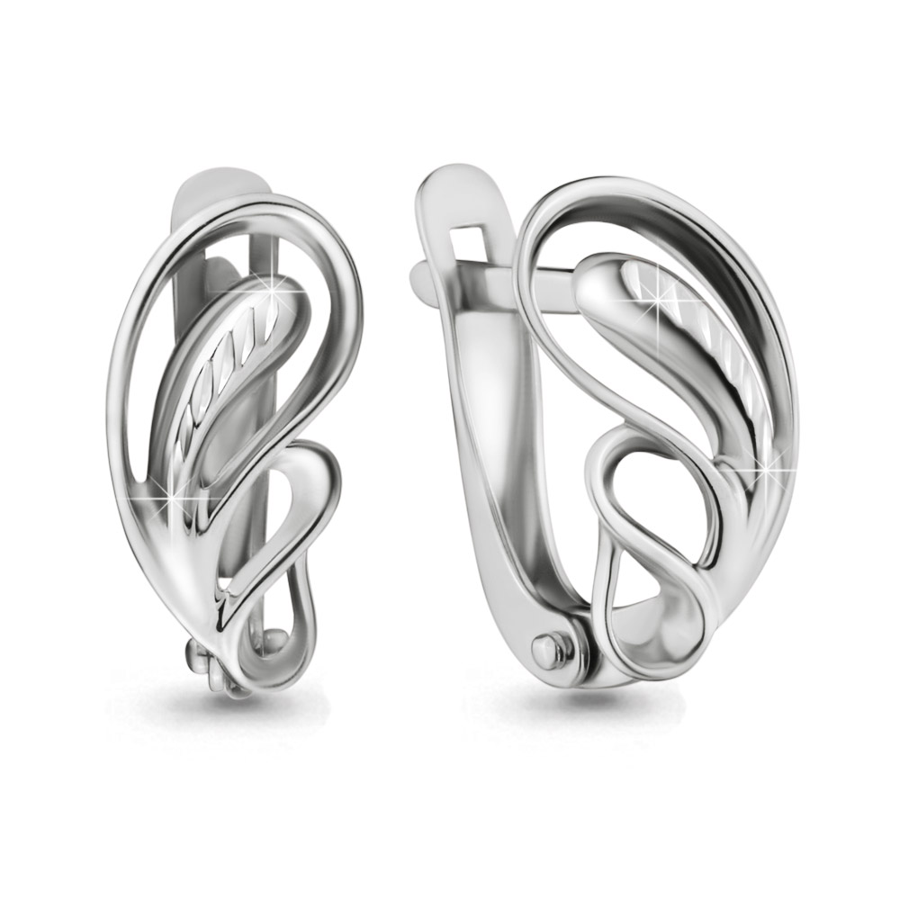 Серьги Аквамарин - Серебро 925 (арт. 31618.5)