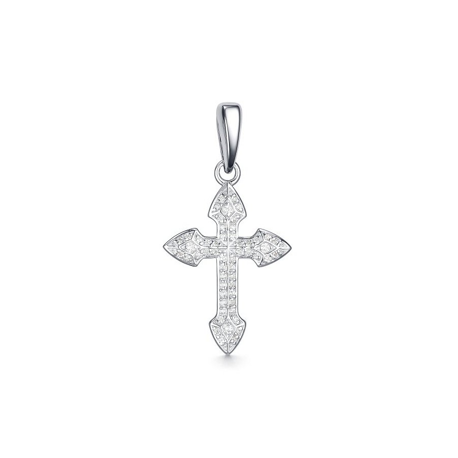Подвеска Дар - Серебро 925, Фианит (арт. П-2508р00)