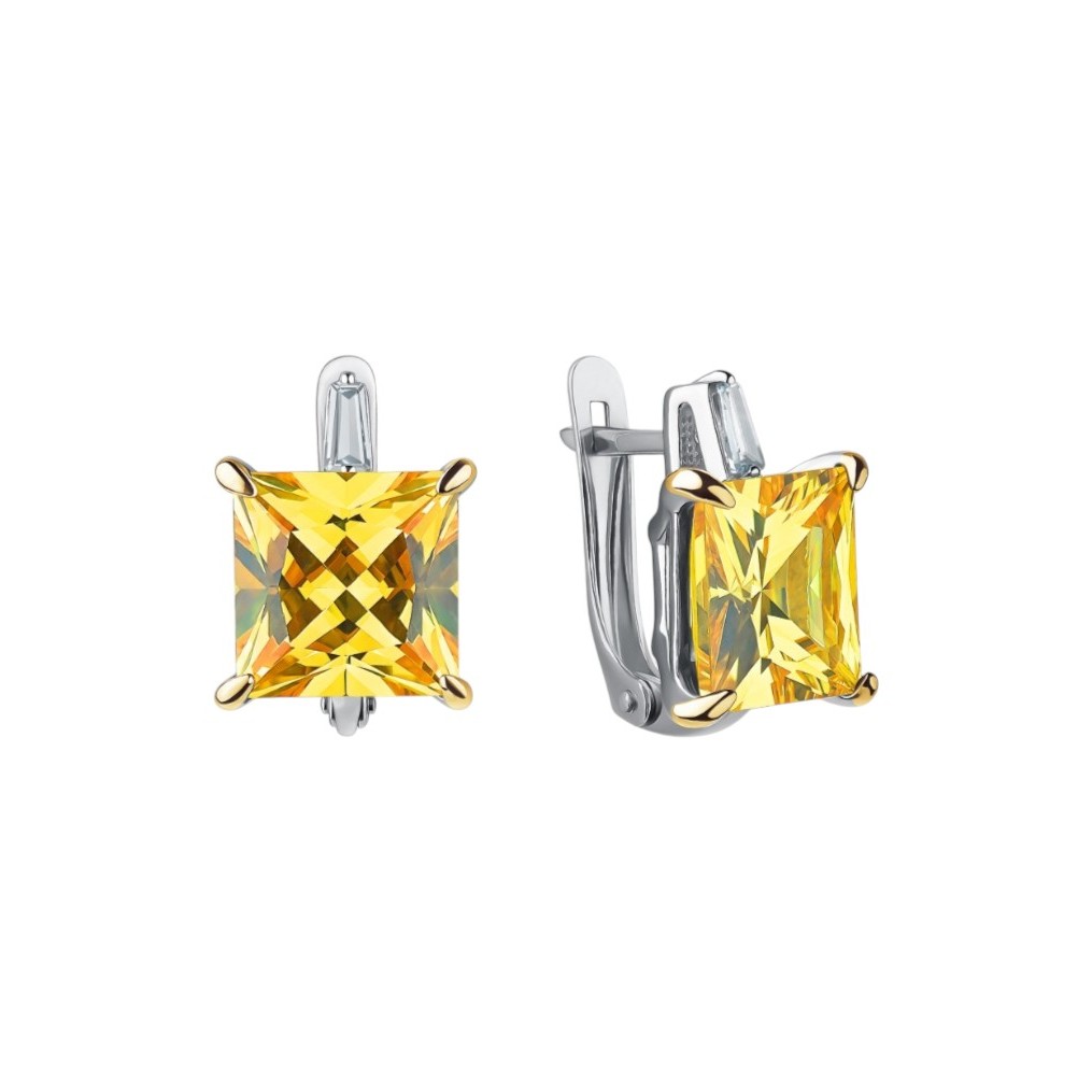 Серьги Talant - Серебро 925, Фианит (арт. 10-7М-0005-17448)