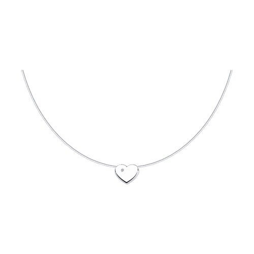 Колье SOKOLOV - Серебро 925, Бриллиант (арт. 87070006)