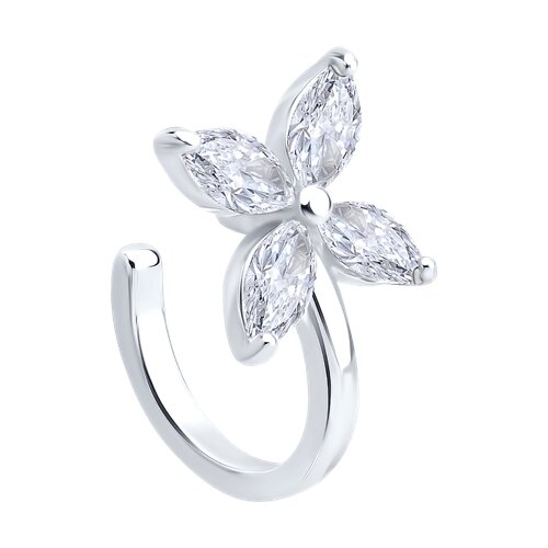 Серьга SOKOLOV - Серебро 925, Фианит (арт. 94170391)