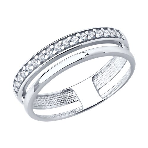 Кольцо SOKOLOV - Серебро 925, Фианит (арт. 94014658)