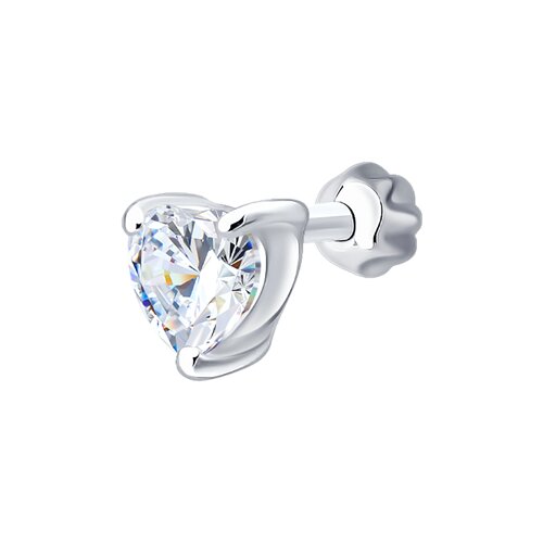 Серьга Diamant - Серебро 925, Фианит (арт. 94-127-02414-1)