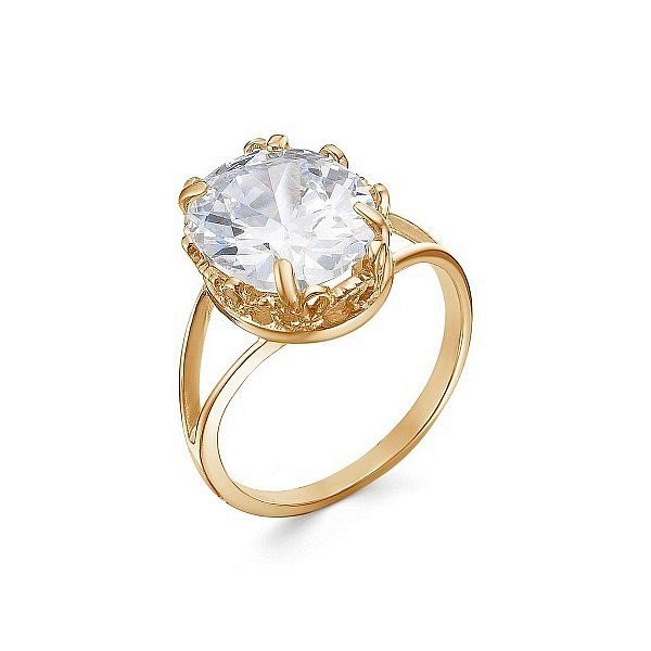 Кольцо Красная пресня - Серебро 925, Фианит (арт. 23812371)