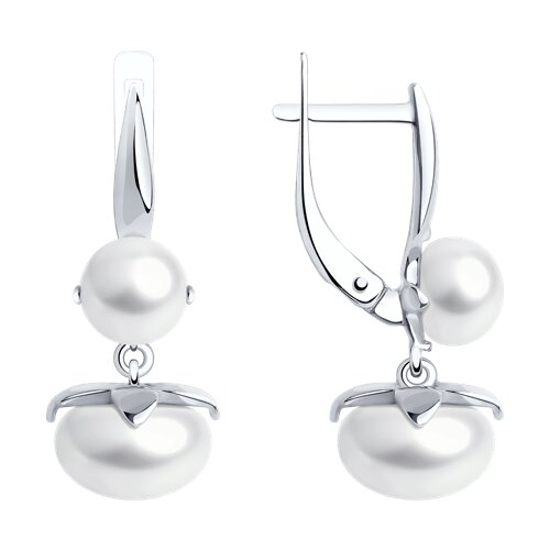 Серьги SOKOLOV - Серебро 925, Жемчуг культивированный (арт. 92022696)