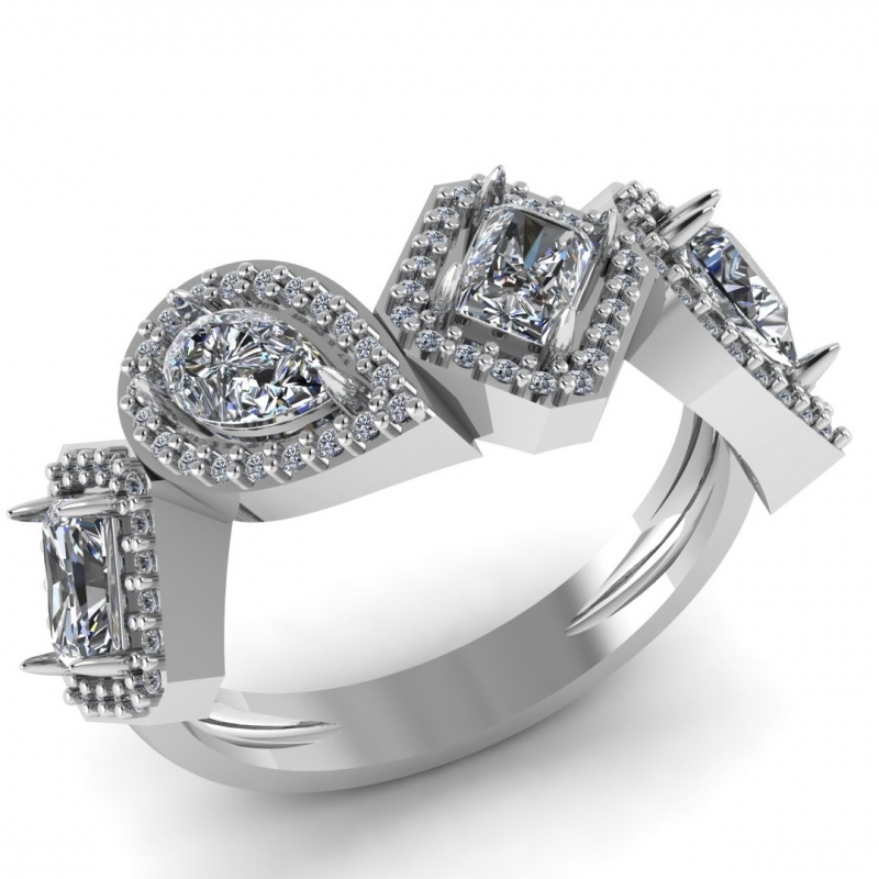 Кольцо POKROVSKY - Серебро 925, Фианит (арт. 0101822-00775)