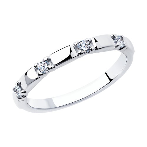 Кольцо SOKOLOV - Серебро 925, Фианит (арт. 94013252)