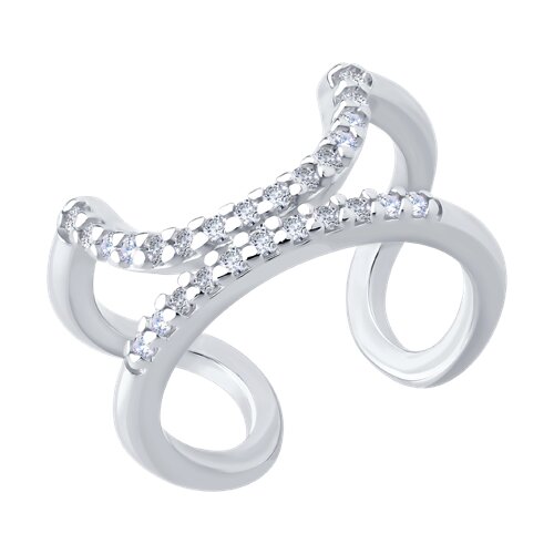 Кольцо SOKOLOV - Серебро 925, Фианит (арт. 94014454)