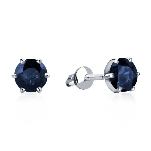 Серьги Platinum Lab. - Платина 950 (арт. ПС-088С-02)