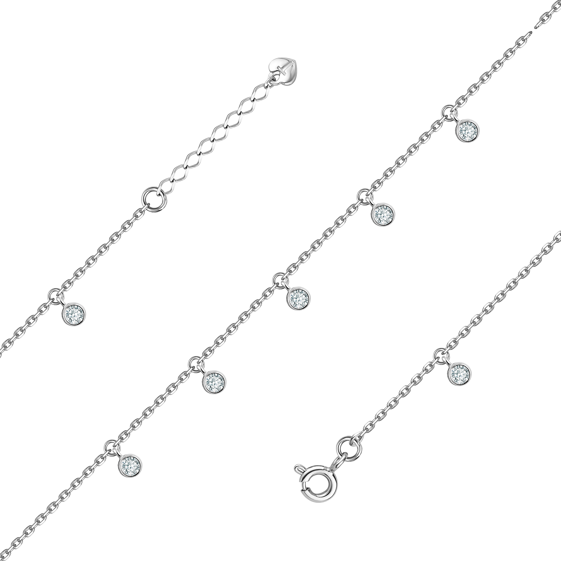 Браслет Talant - Серебро 925, Фианит (арт. 47-72-0001-29675)