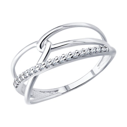 Кольцо SOKOLOV - Серебро 925, Фианит (арт. 94014845)