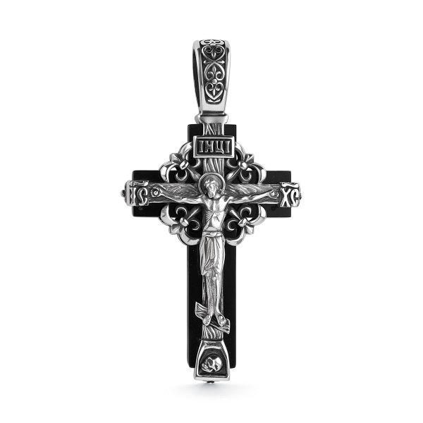 Подвеска Дар - Серебро 925, Агат (арт. Кр-2037окр442)