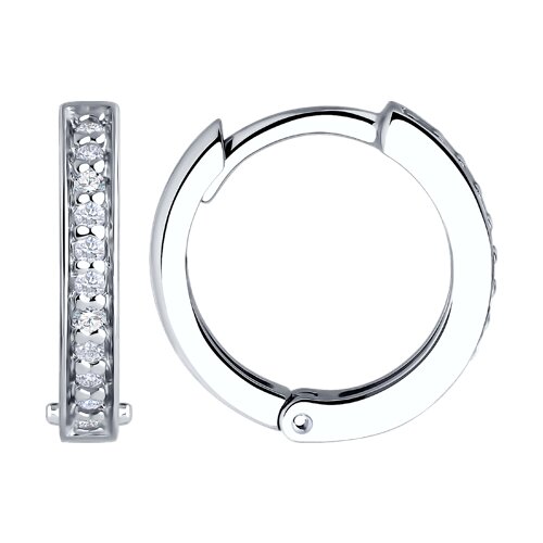 Серьги SOKOLOV - Серебро 925, Фианит (арт. 94026678)