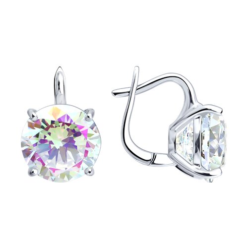 Серьги Diamant - Серебро 925, Фианит (арт. 94-120-01249-1)