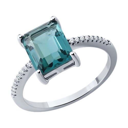 Кольцо SOKOLOV - Серебро 925, Фианит (арт. 94014900-91)