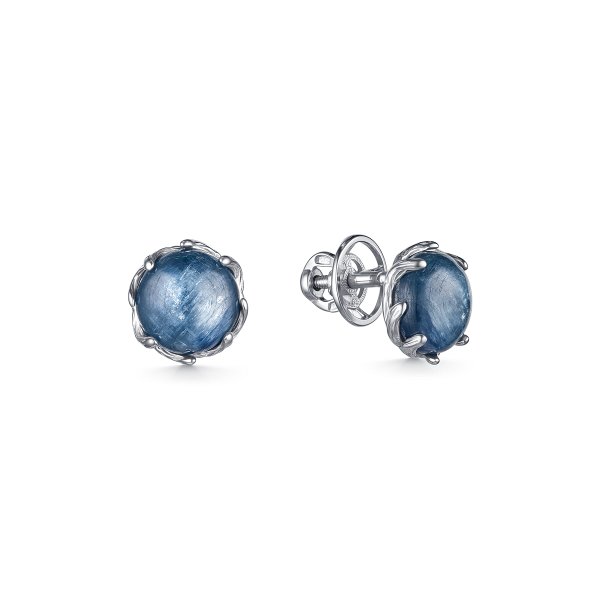 Серьги Дар - Серебро 925, Кианит (арт. С-5100рк4110)