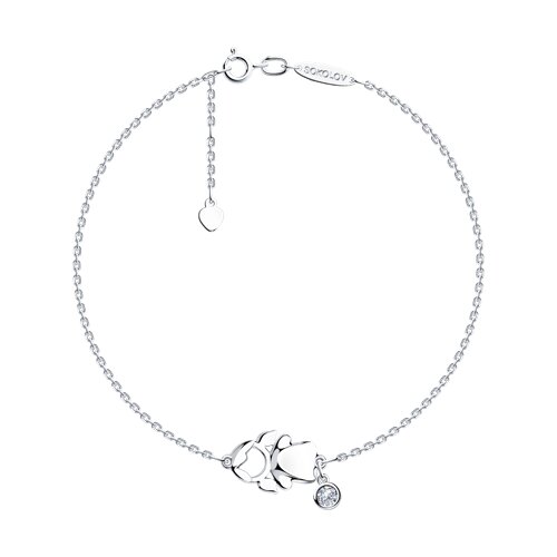 Браслет SOKOLOV - Серебро 925, Фианит (арт. 94050348)