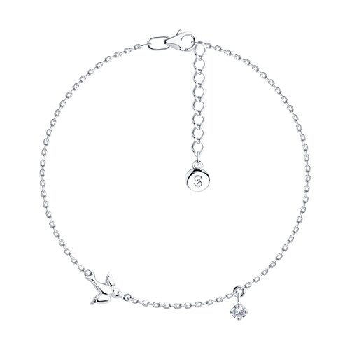 Браслет SOKOLOV - Серебро 925, Фианит (арт. 94050763)