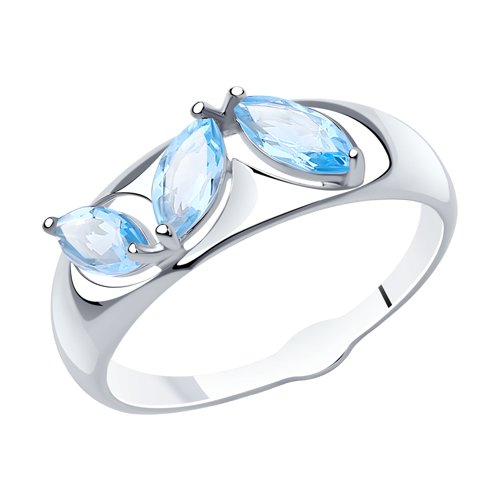 Кольцо Diamant - Серебро 925, Топаз (арт. 94-310-00633-1)