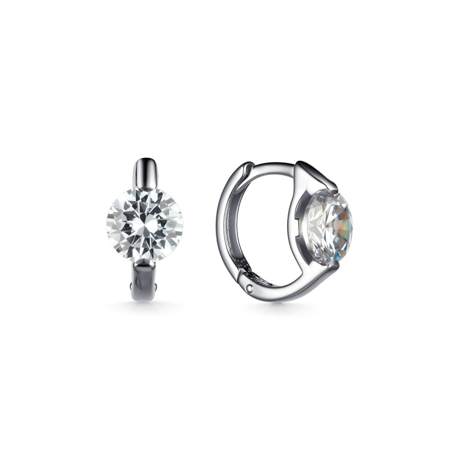 Серьги Дар - Серебро 925, Фианит (арт. С-5124рс200)