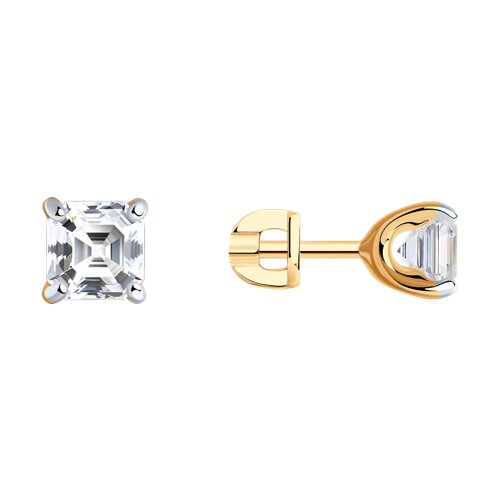 Серьги SOKOLOV - Серебро 925, Фианит (арт. 93022385)