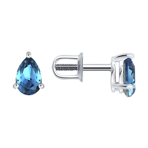 Серьги Diamant - Серебро 925, Кристалл (арт. 94-122-00211-2)