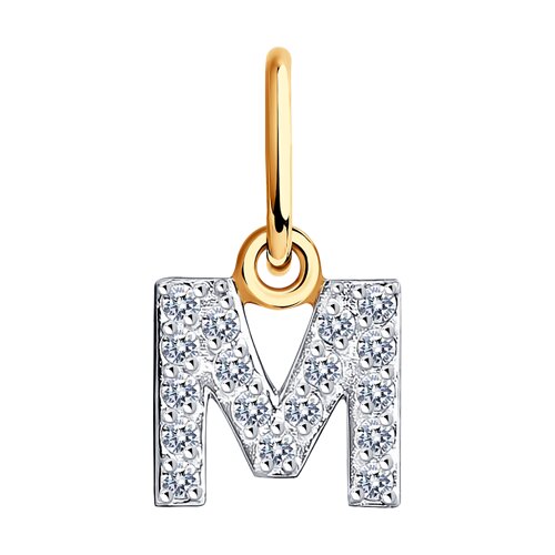 Подвеска SOKOLOV - Золото 375, Фианит (арт. 37036396)