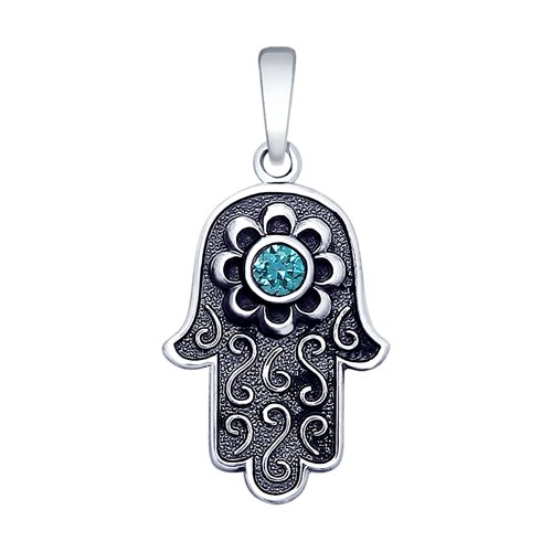 Подвеска SOKOLOV - Серебро 925, Фианит (арт. 95030188)