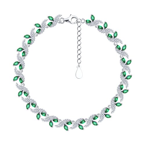 Браслет SOKOLOV - Серебро 925, Фианит (арт. 94051060-91)