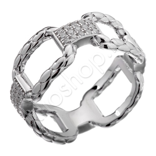 Кольцо Мастер Клио - Серебро 925, Фианит (арт. 22К139039)