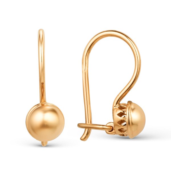 Серьги ЮФ Династия - Золото 585 (арт. 002355-1000)