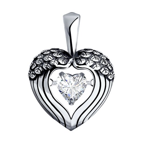 Подвеска Diamant - Серебро 925, Swarovski (арт. 95-130-01600-1)