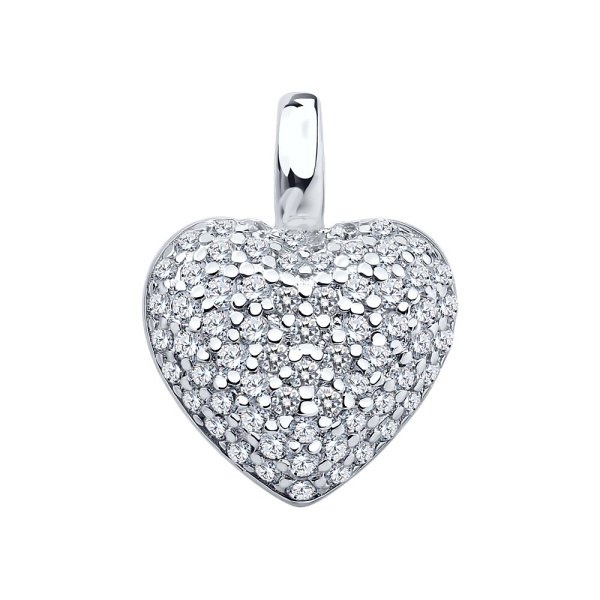 Подвеска SOKOLOV - Серебро 925, Фианит (арт. 94033299-91)