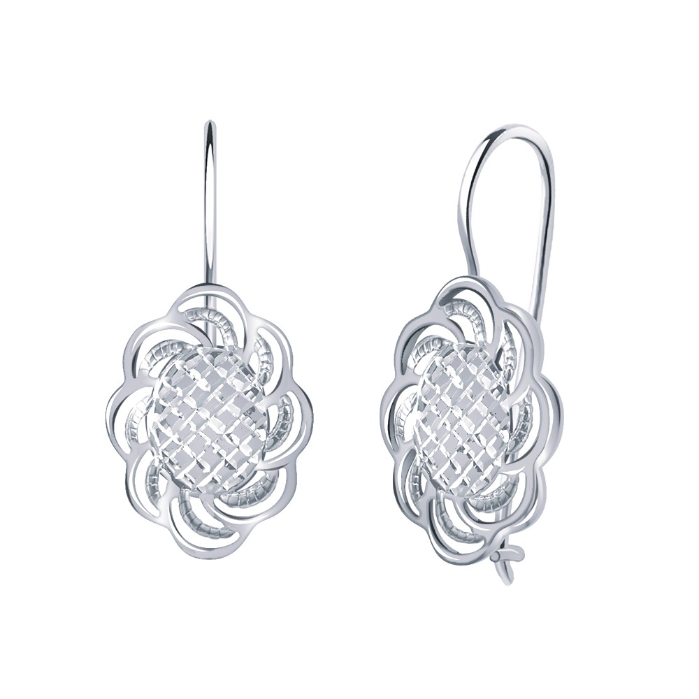 Серьги Атолл - Серебро 925 (арт. 20749а-925)