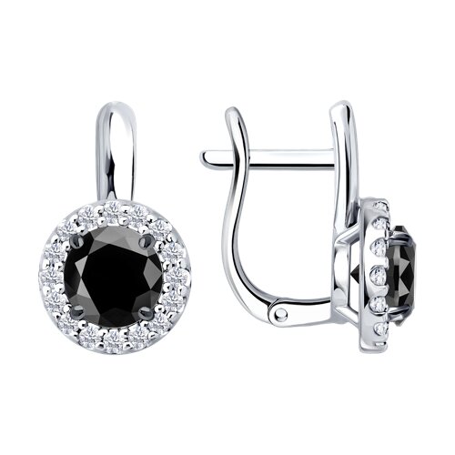 Серьги Diamant - Серебро 925, Фианит (арт. 94-120-00194-1)