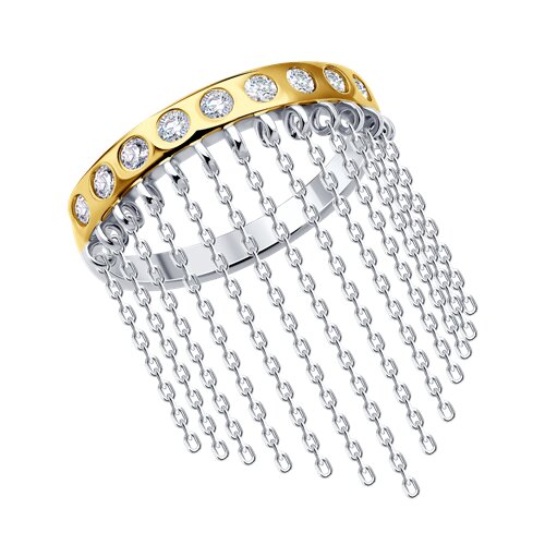 Кольцо SOKOLOV - Серебро 925, Фианит (арт. 94014988)