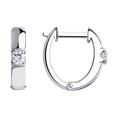 Серьги SOKOLOV - Серебро 925, Фианит (арт. 94025269)