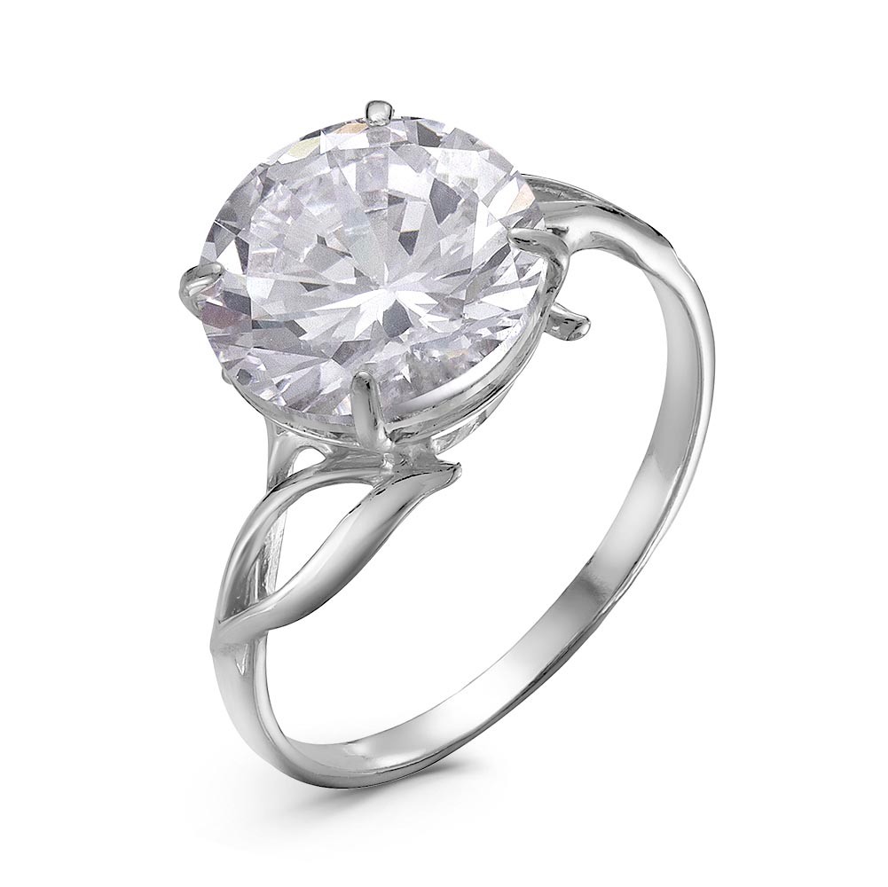 Кольцо Красная пресня - Серебро 925, Фианит (арт. 23810530Д)