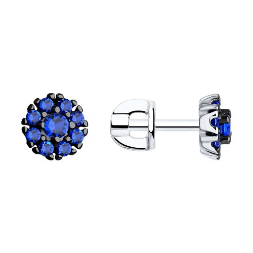 Серьги SOKOLOV - Серебро 925, Фианит (арт. 94021907)