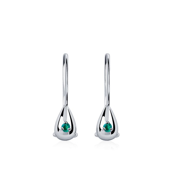 Серьги Platinum Lab. - Платина 950 (арт. ПС-026И-01)