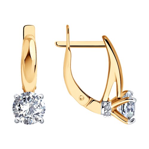 Серьги Diamant - Серебро 925, Фианит (арт. 93-120-02133-1)