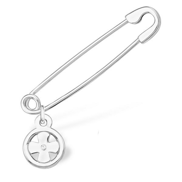 Булавка EFREMOV - Серебро 925, Фианит (арт. 15100111184-501)