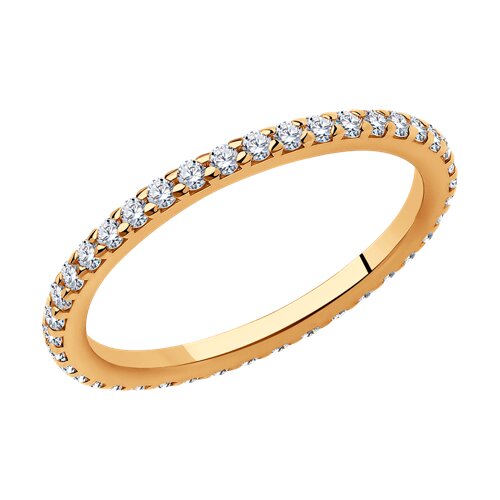 Кольцо SOKOLOV - Серебро 925, Фианит (арт. 93010150)