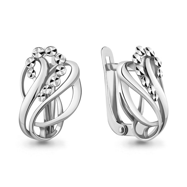 Серьги Аквамарин - Серебро 925 (арт. 34111.5)