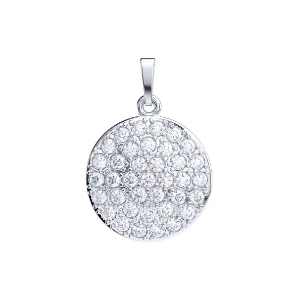 Подвеска POKROVSKY - Серебро 925, Фианит (арт. 4101744-00775)